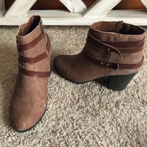 Strap Ankle Booties